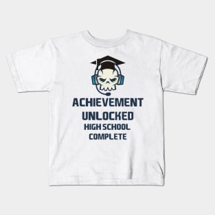 2019 High School Graduation Gamer Gift Shirt Kids T-Shirt